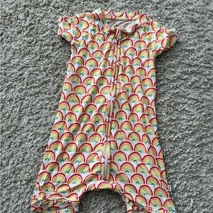 Little Sleepies Primary Rainbow Play Romper - 18-24 months